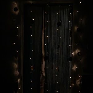 Fairy lights w/ moon and sun